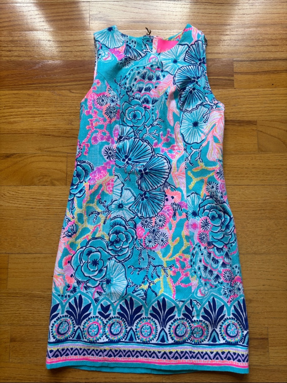 Lilly Pulitzer Mila Size 0 Floral Sleeveless Dress